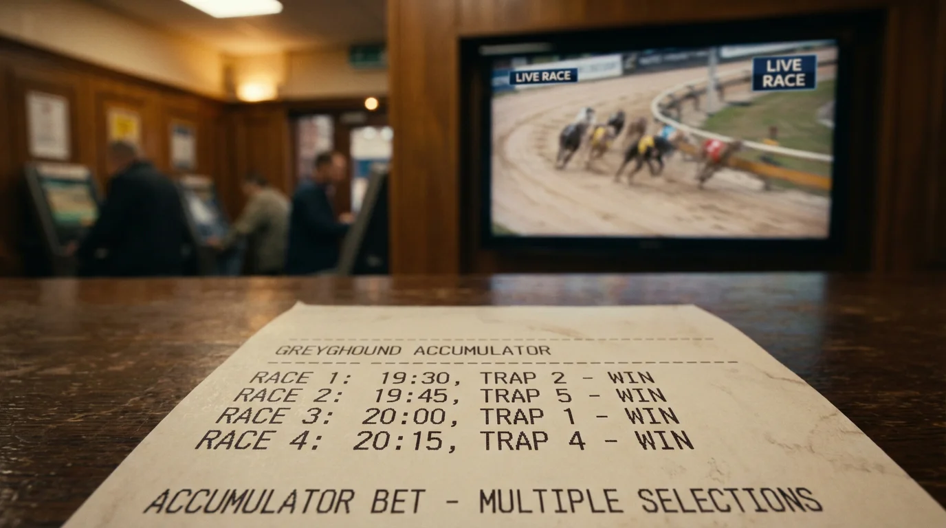 Accumulator bets on greyhound racing explained