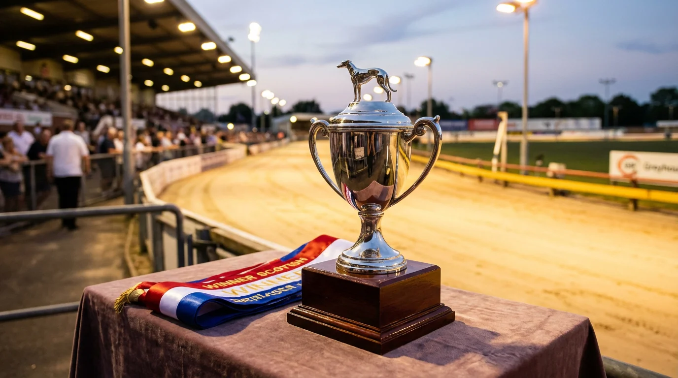 Kinsley greyhound stadium Television Trophy and Gymcrack events